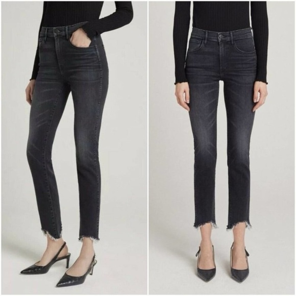 ✨3x1✨Straight Crop Elise Jeans